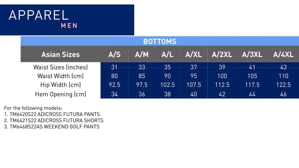 Size Chart: Know Your Perfect Fit Before shopping | Cottonworld