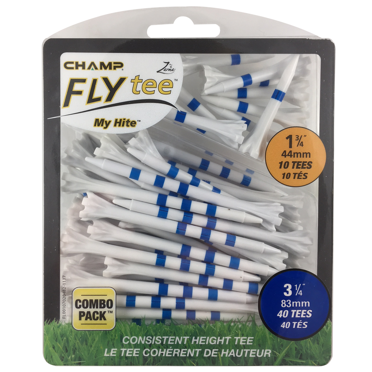 Champ Fly Tee 3-1/4″ & 1-3/4″ Combo Pack