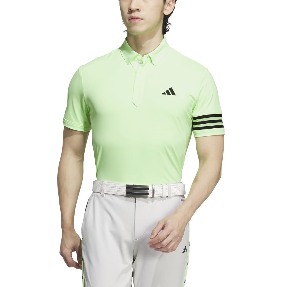 adidas AEROREADY 3-Stripes Short Sleeve Polo Shirt