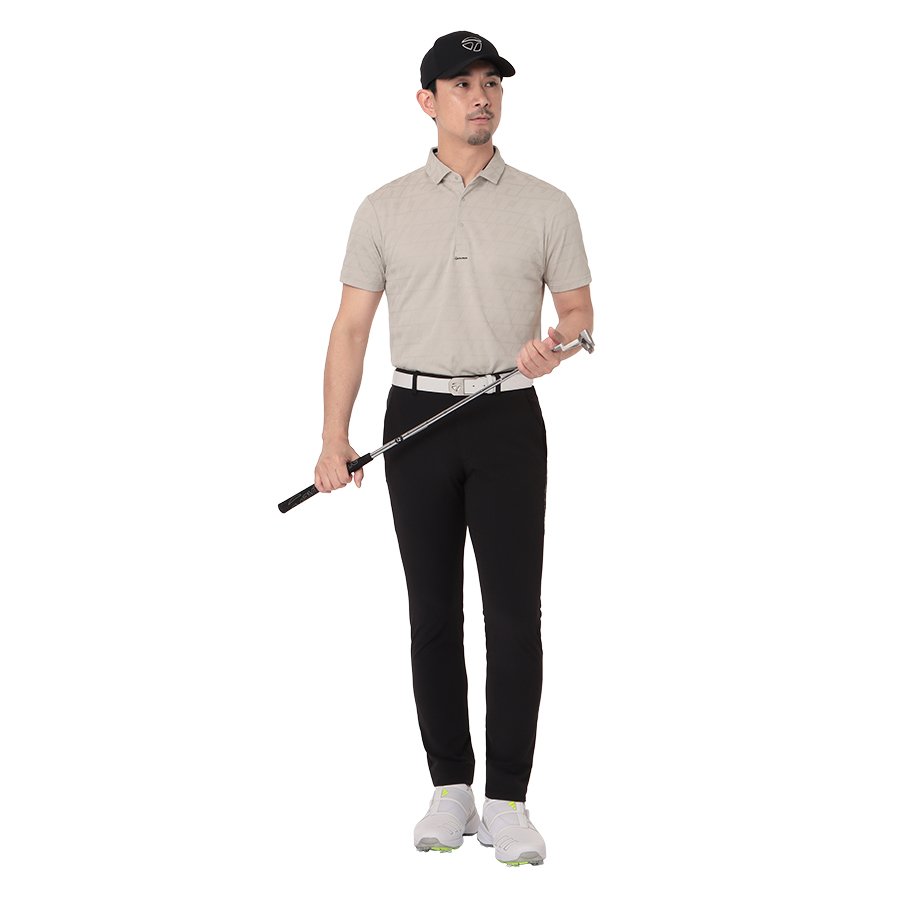 TaylorMade Tour Jacquard S/S Polo