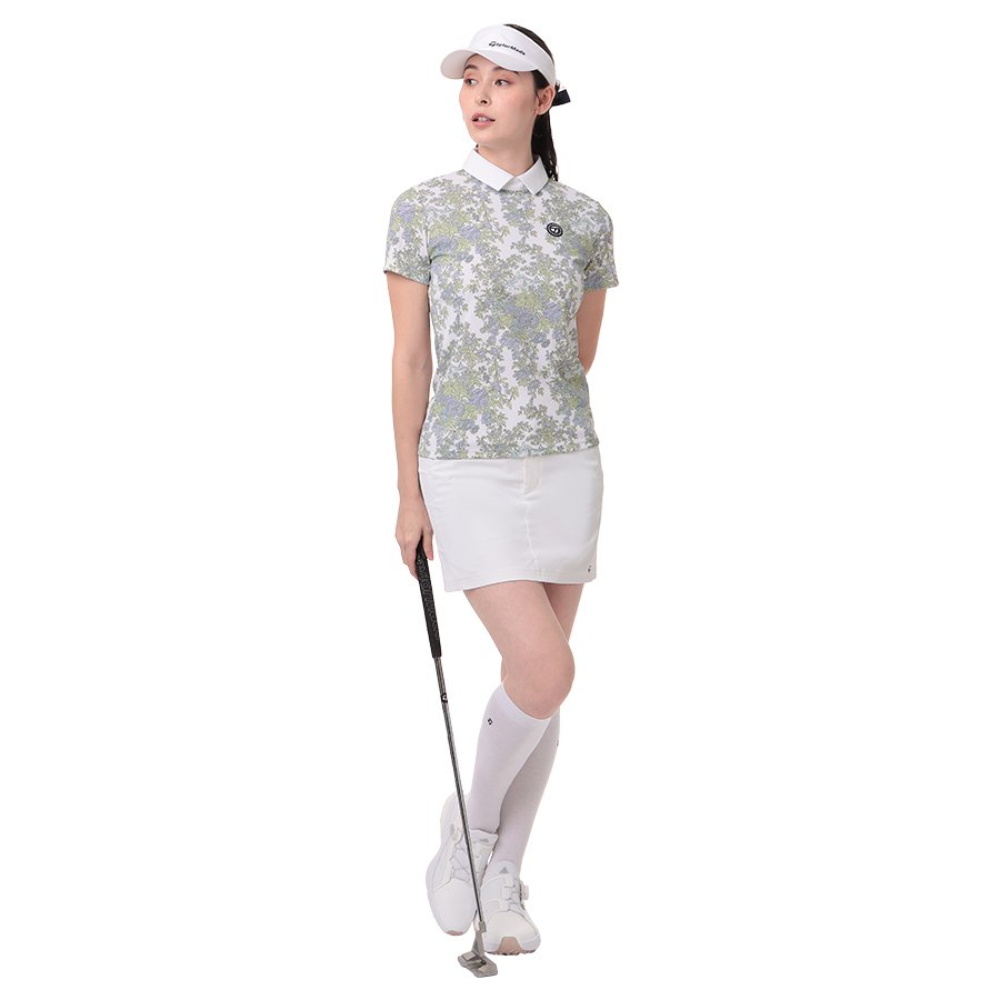 TaylorMade Women’s Liberty Fabric S/S Polo