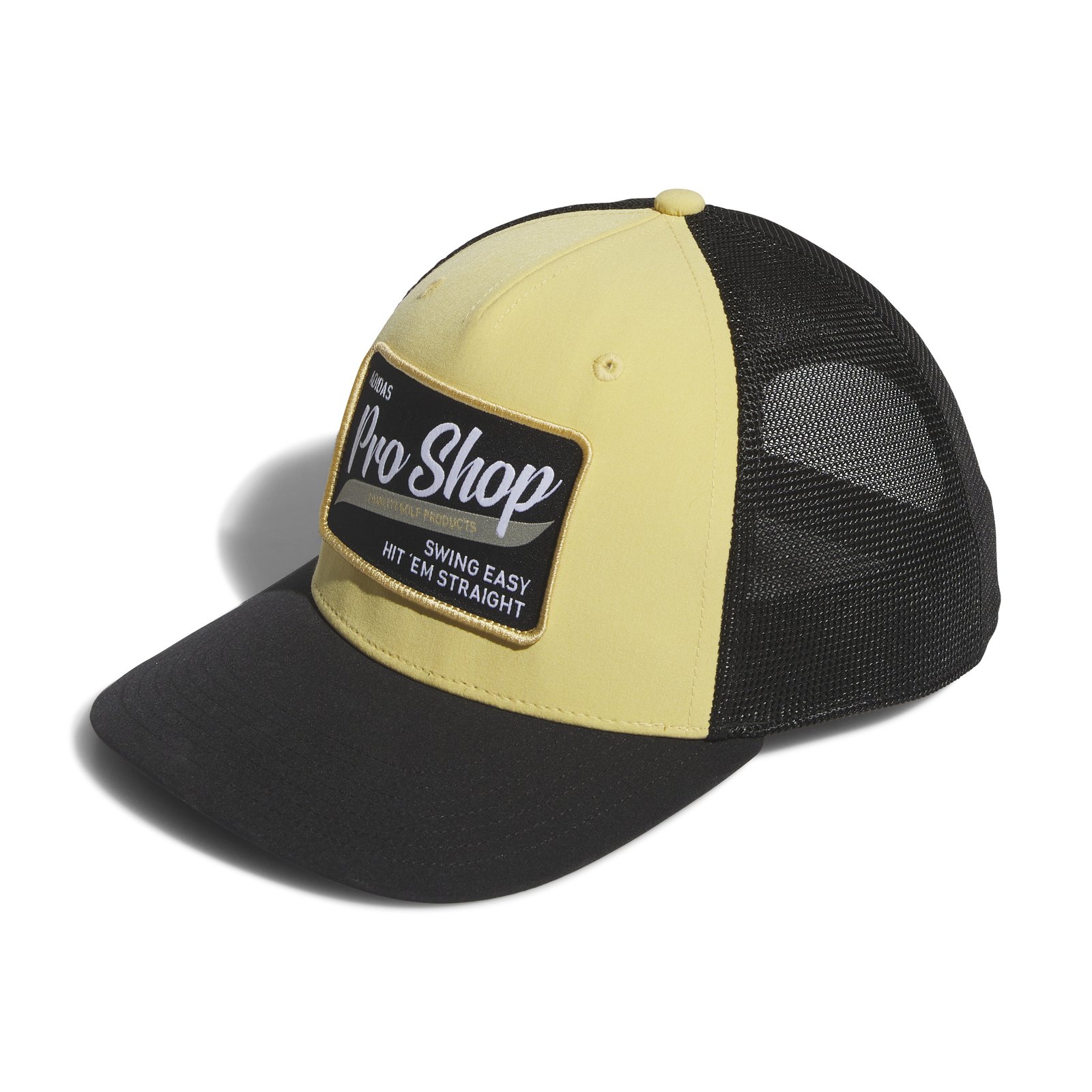 adidas Beige Five-Panel Trucker Hat